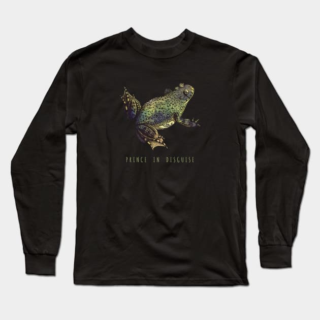 Prince in Disguise - frog/toad Long Sleeve T-Shirt by directdesign